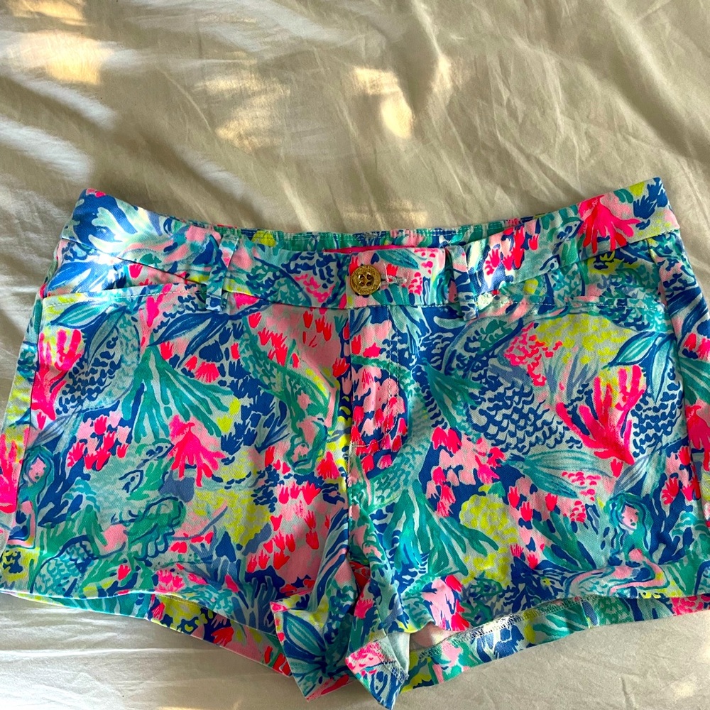 lilly pulitzer shorts size 8
